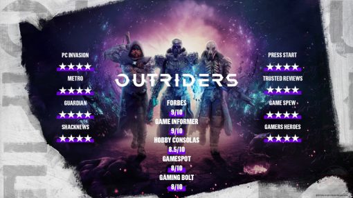 OUTRIDERS - PC Key Code Steam Game Global