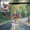 Customized Your Photo Family Car Ornament QFHY170602