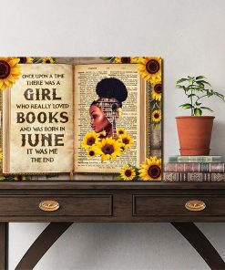 June Girl Canvas HXDT190306